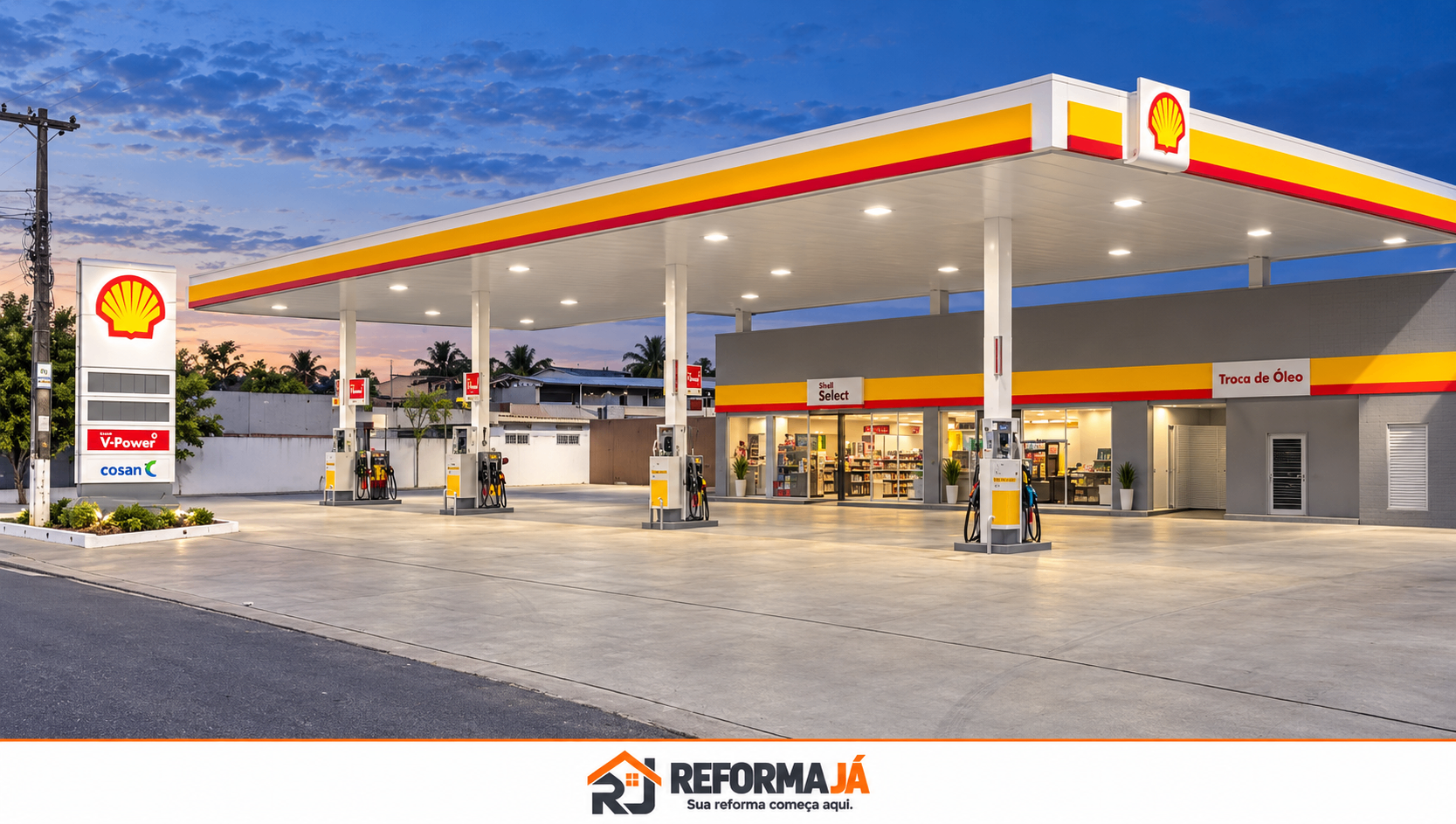 Posto de combustíveis
